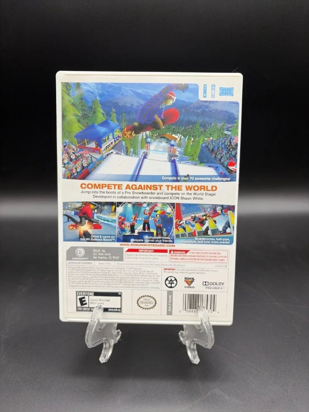 Shaun White Snowboarding: World Stage (Wii, 2009) w/ Manual Complete | Tested